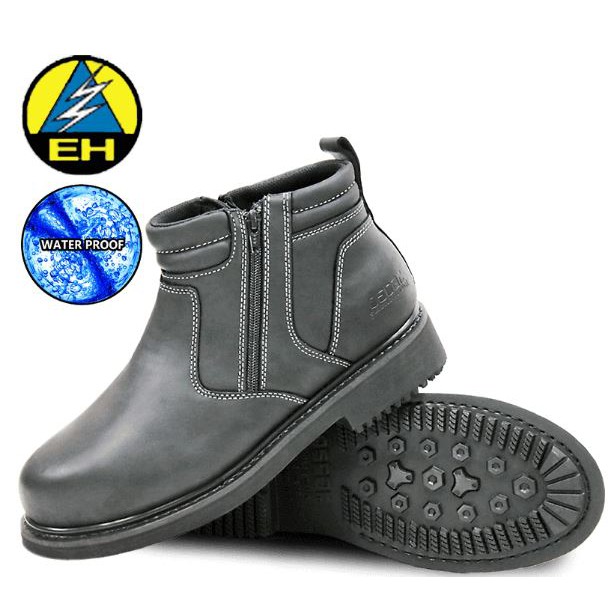 Oscar Safety Shoes - Oil Rig Series 1812 Black | Shopee Malaysia