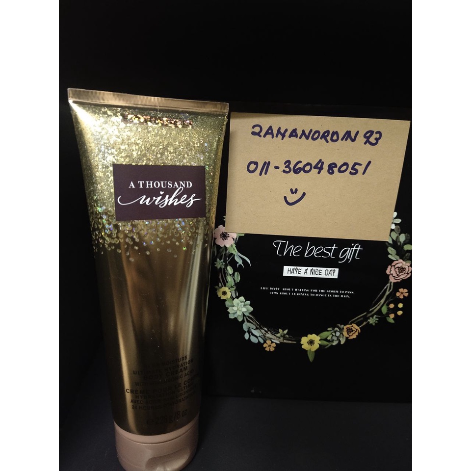 BBW Body Cream - A Thousand Wishes (8oz/226g) | Shopee Malaysia