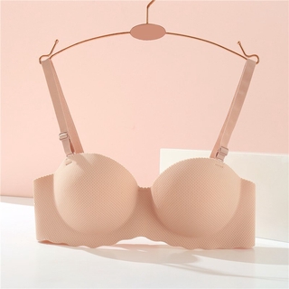 New Sexy Bras Push Up Seamless Underwear for Women Solid Color Wireless  Lingerie One-pieces Gather Convertible Straps Brassiere