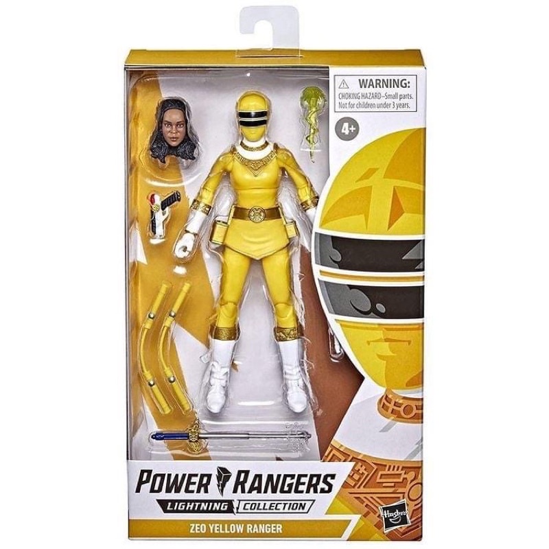 Power Rangers Lightning Collection Zeo Yellow Ranger Figure | Shopee ...