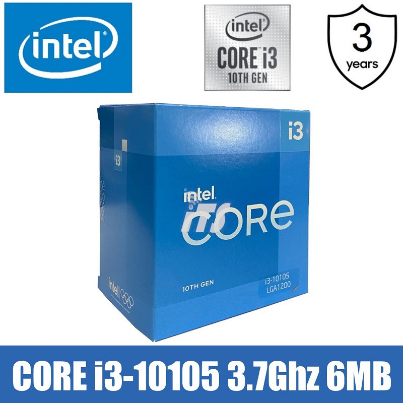 Core i3-10105 3.7GHz クアッドコア LGA1200