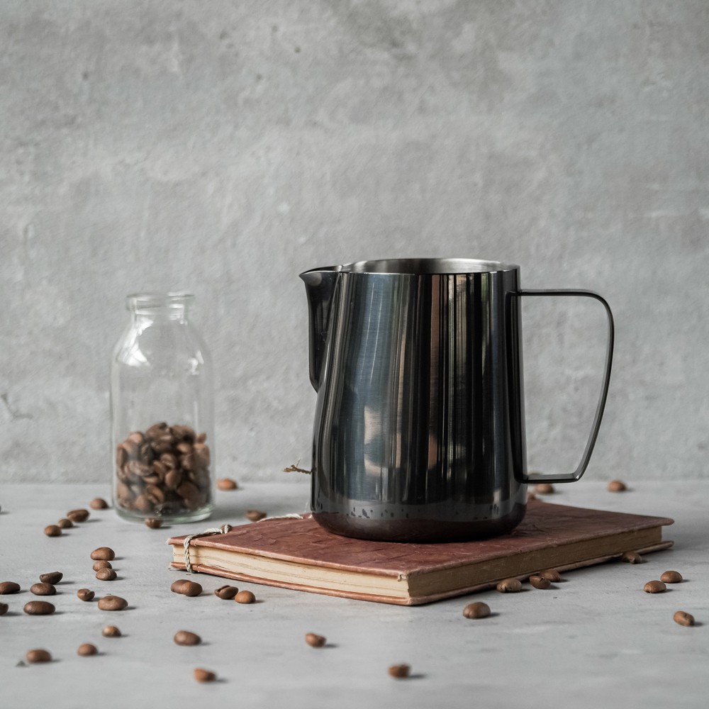600ml Graphite Milk Pitcher HUSTLE Precision Barista | Shopee Malaysia