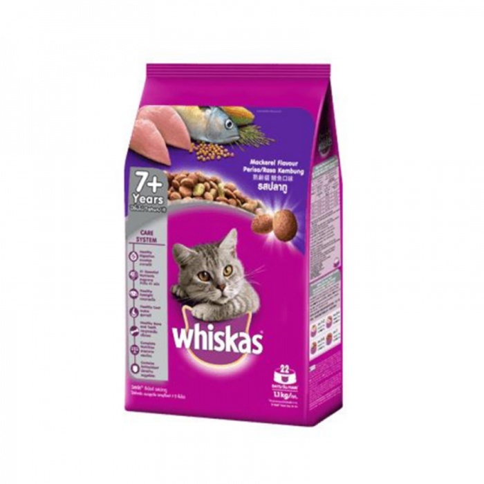 Whiskas Cat Dry Food 1.1kg-1.2kg   Makanan Kucing   Chicken   Grilled 