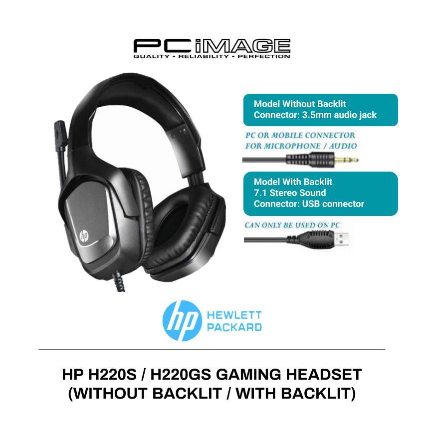 Hp gaming headset online h220gs