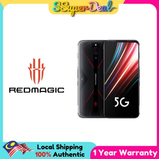 Original Nubia Red Magic 5G /5S Gaming Phone (8GB + 128GB / 12GB + 128GB /  12GB + 256GB)