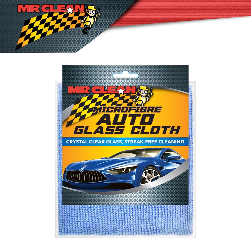 Mr Clean Car Wash Microfibre Glass Cloth ABMH034 Shopee Malaysia