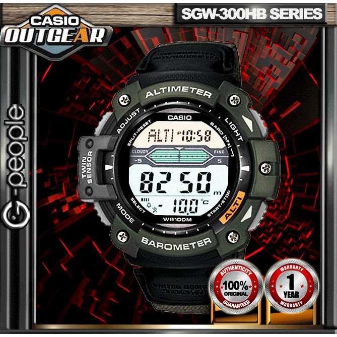 Casio sgw300hb hot sale