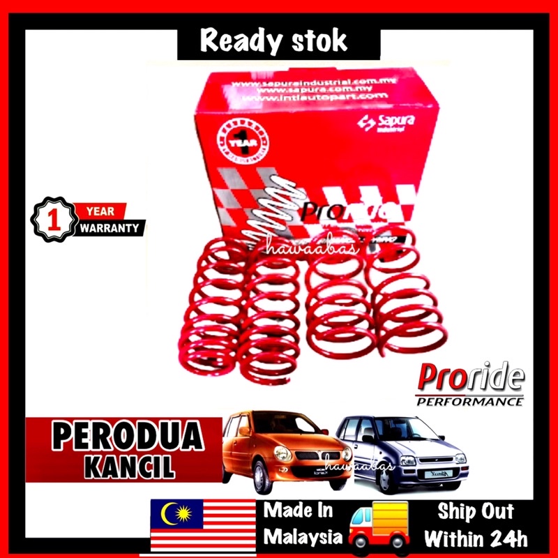 PERODUA KANCIL SPORT SPRING PRORIDE [daily ship]🚗💯original 💯 | Shopee ...