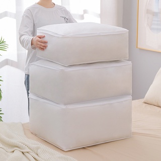 Large Capacity Blanket Storage Bags With Zipper Clear Window - Temu Malaysia