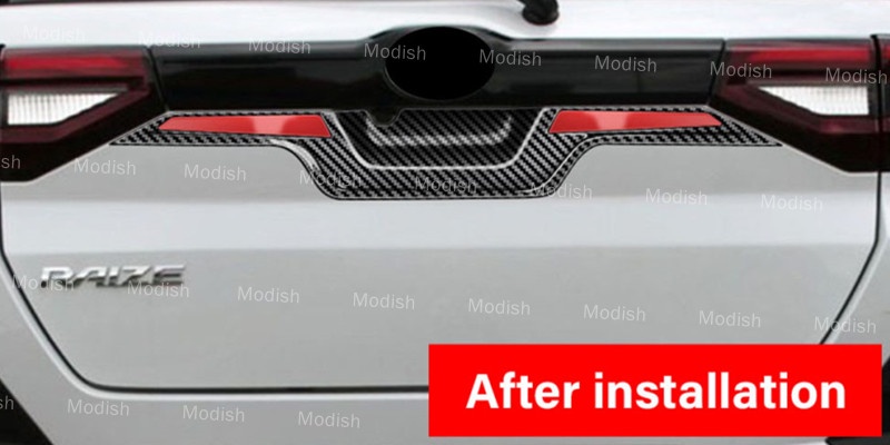 Modish Perodua Ativa Sportivo Rear Bonnet Handle Bowl Cover Rear Back ...