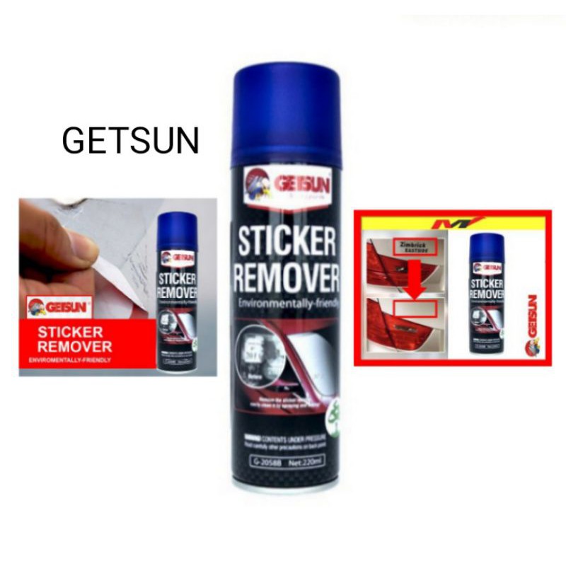 Getsun sticker remover 220ml Shopee Malaysia