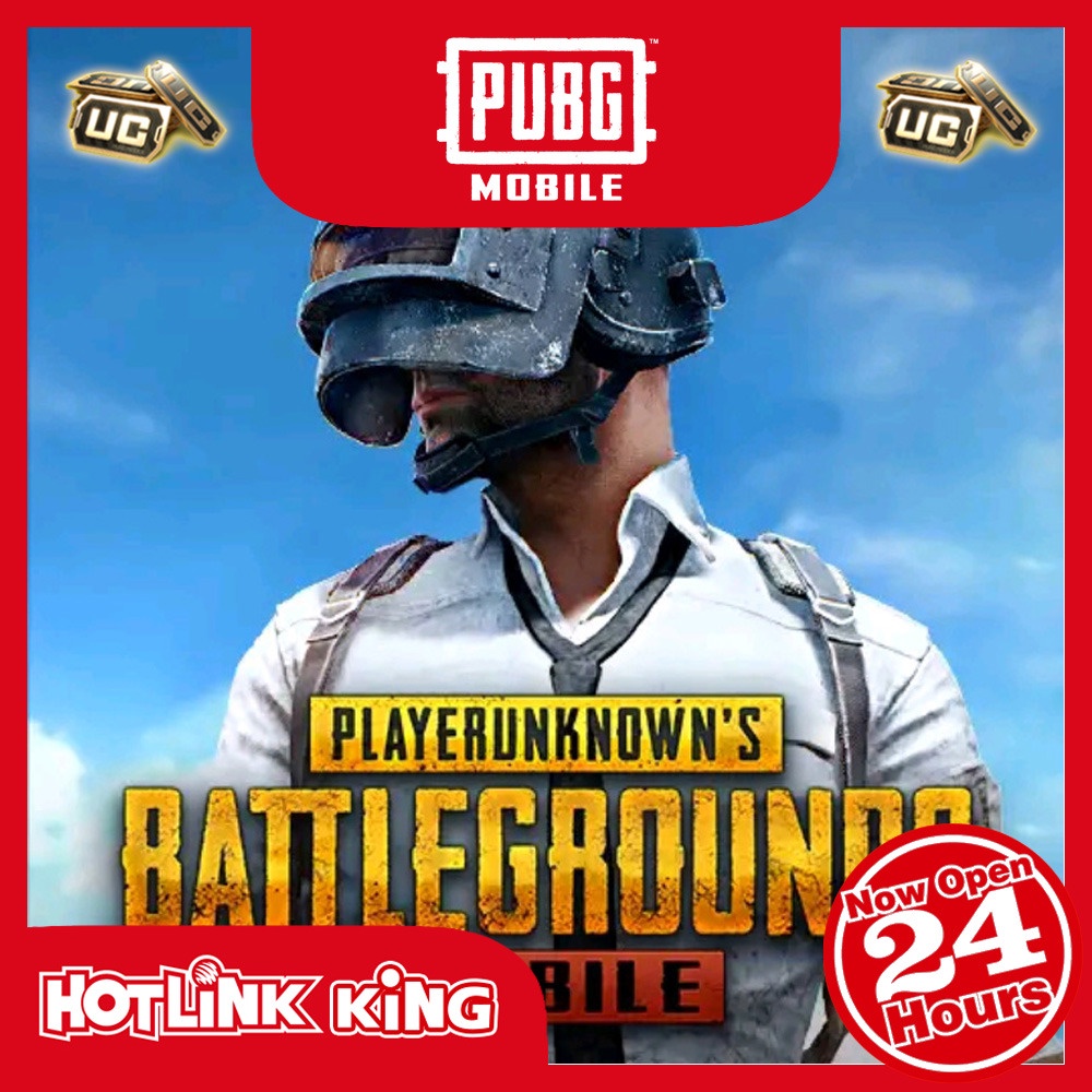 PUBG Mobile UC MY 24 Hours Instant Top Up 100 Legit Top Up via ID Cheap & Fast Service