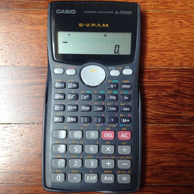 Calculator 2024 ms 570