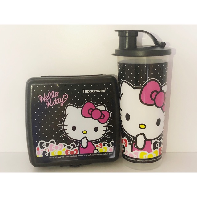 Tupperware Brands Malaysia: This Week Deal - Hello Kitty Tumbler & Sandwich  Keeper Set