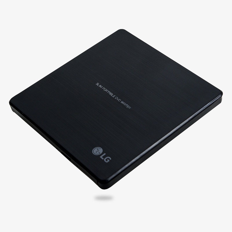 External LG DVD CD reader, movie player, external USB interface, ultra