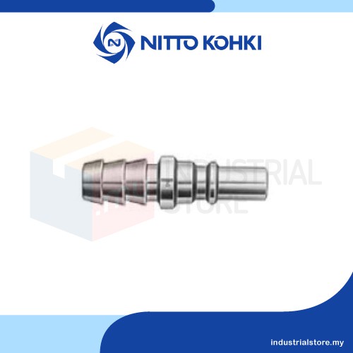 Nitto Kohki Japan Micro Coupler Plug (Tube barb) MC03PH, MC04PH