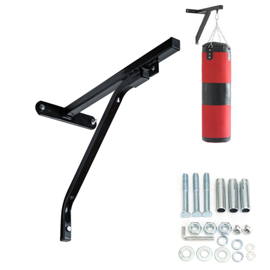 Boxing Punch Bag Bracket Hanging Hook Stand Heavy Duty Punching Wall