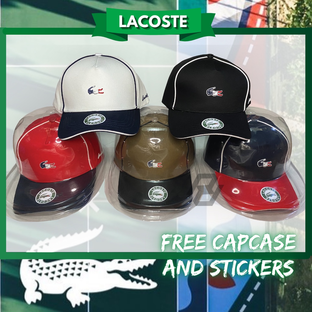 Lac0ste Cap Collection (FREE CAPCASE & STICKERS) | Shopee Malaysia