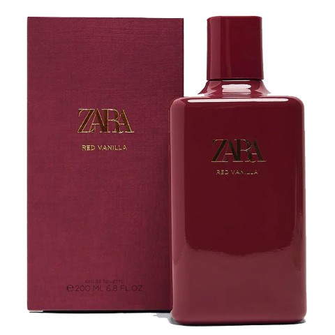 Zara red cheap vanilla perfume 200ml