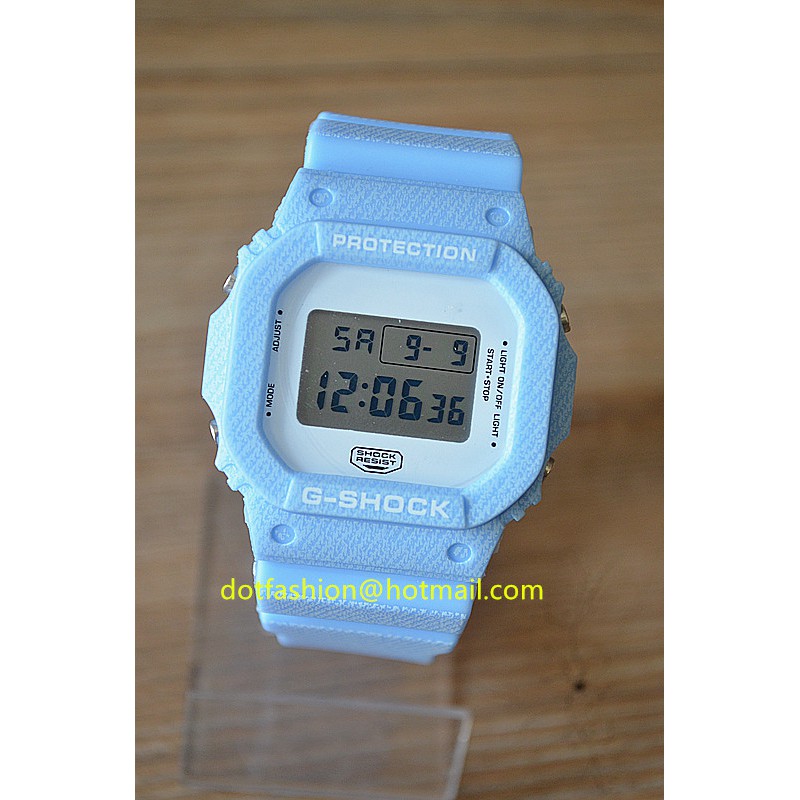 G shock denim outlet blue