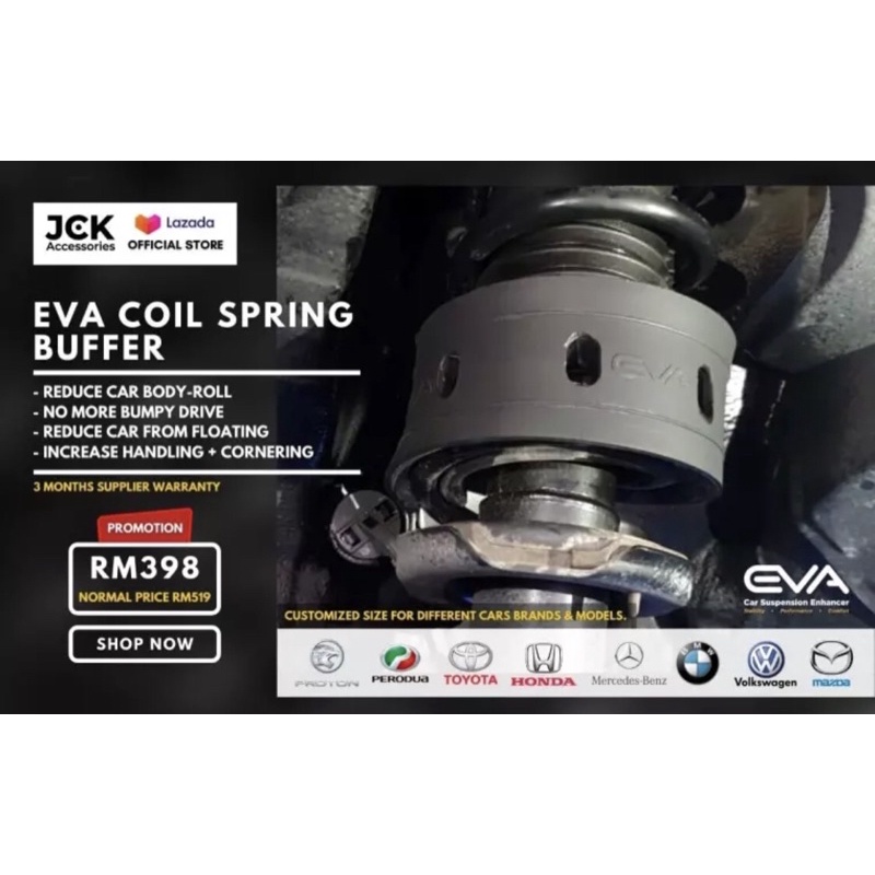 🔥Proton X50/ X70🔥EVA Coil Spring Enhancer Buffer Original🔥Perodua Ativa ...