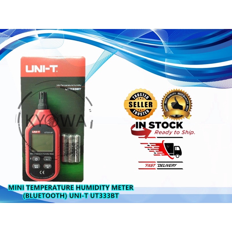 UNI-T UT333BT MINI TEMPERATURE HUMIDITY METER | Shopee Malaysia