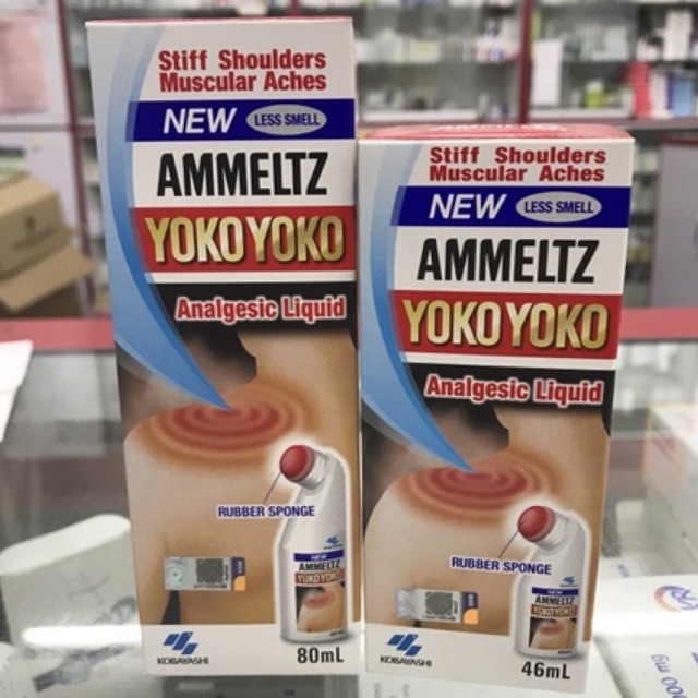 (GOODLIFE) - NEW AMMELTZ YOKO YOKO ANALGESIC LIQUID - 46ML / 80ML ...