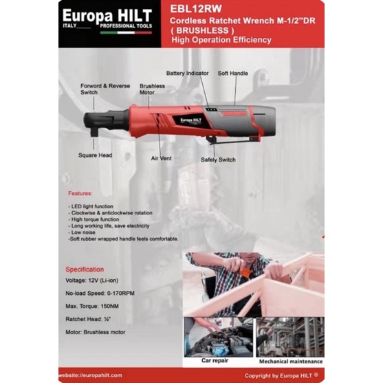 Hilti best sale cordless ratchet