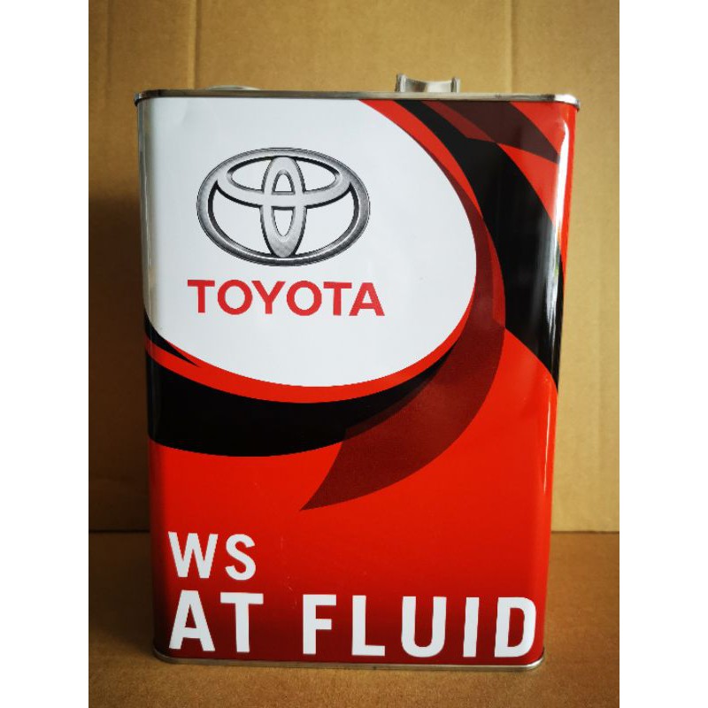 Toyota Gear Oil ATF WS 4L ( Original ) Only SARAWAK Shopee Malaysia