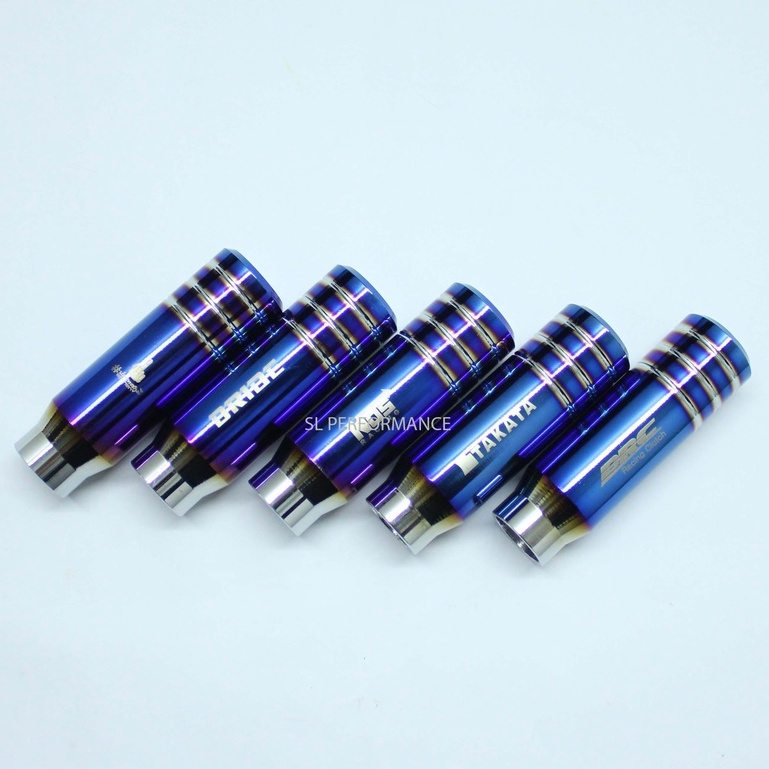 Titanium Universal Bride NOS Takata BRC Racing Gear Knob Manual Burn ...