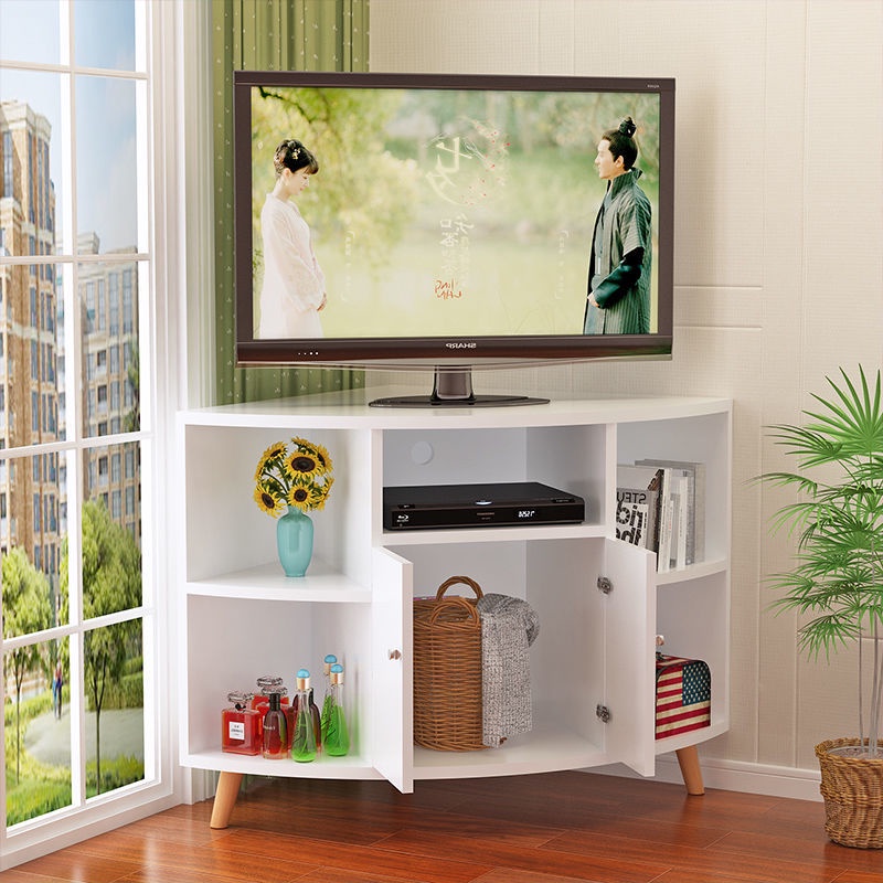 Custom corner deals tv cabinet