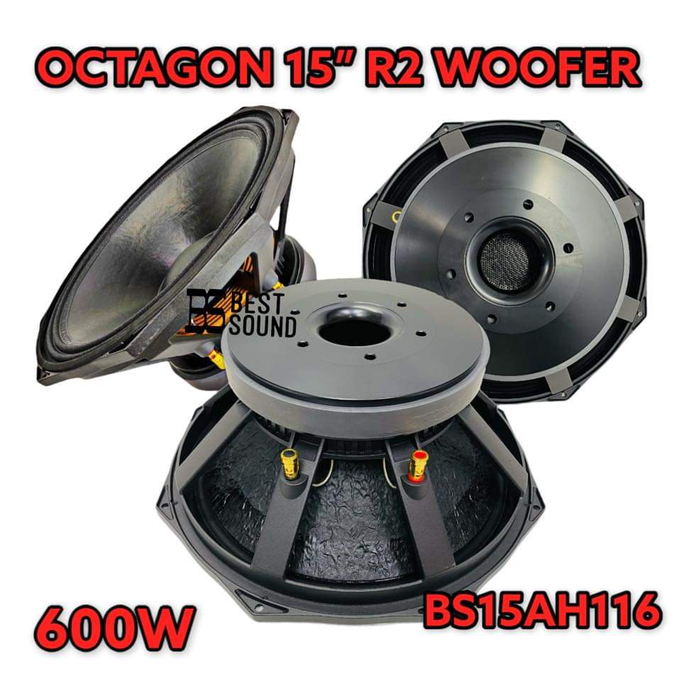 BS Best Sound 15AH116 OCTAGON 15' R2 WOOFER 600WATT | Shopee Malaysia