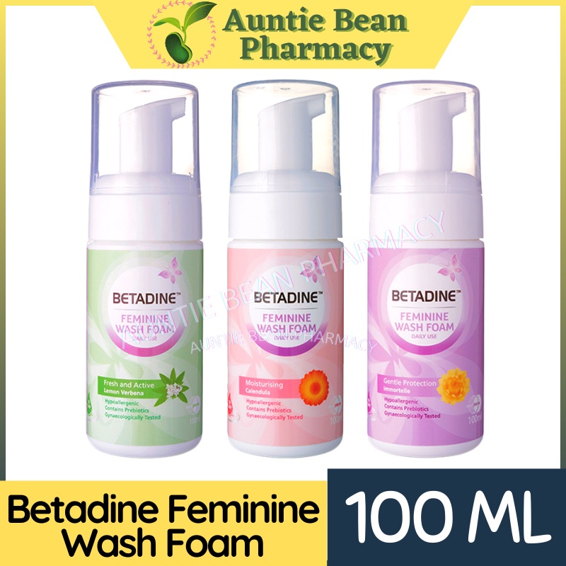 Betadine Feminine Wash Foam (100ml) Shopee Malaysia
