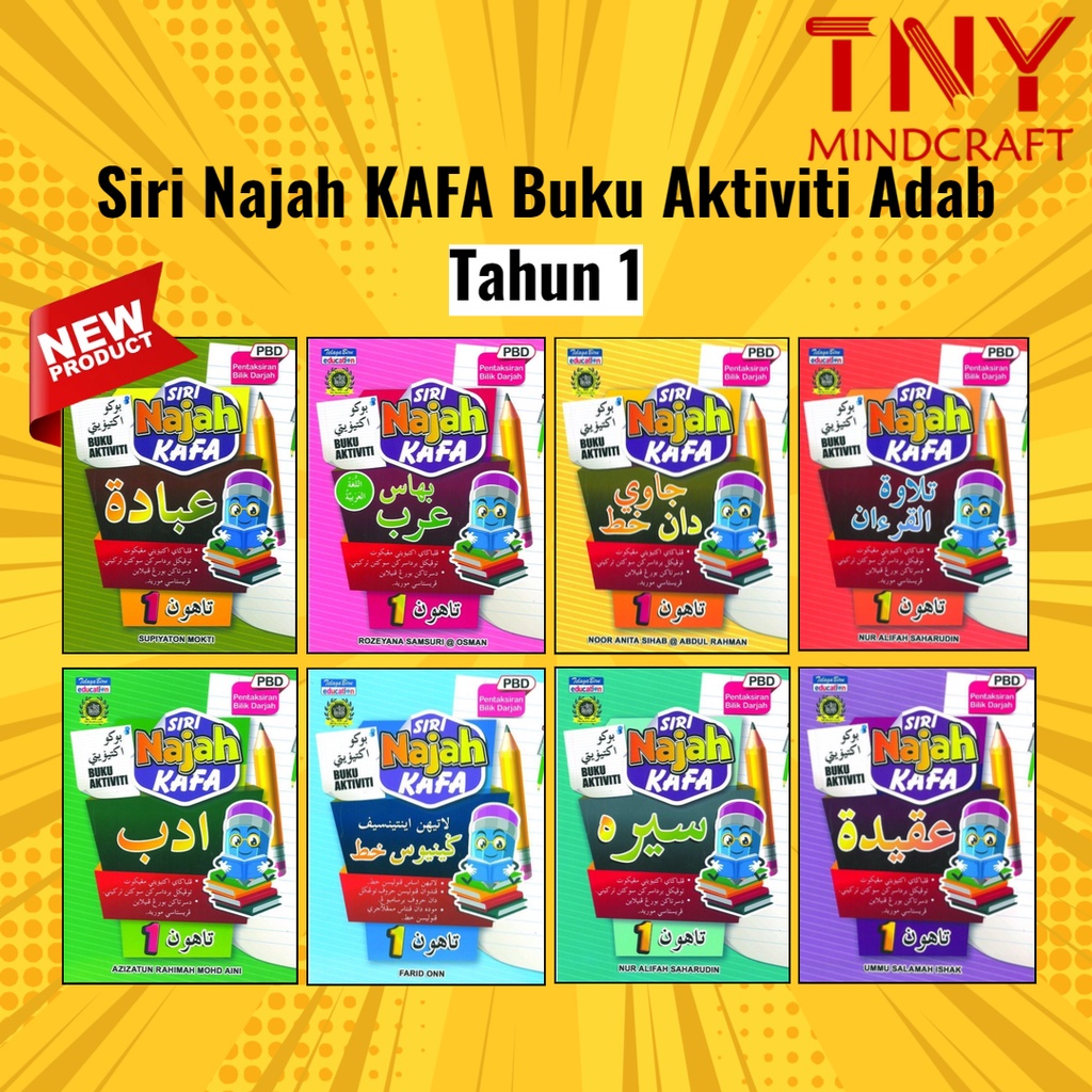 [TNY] Buku Latihan: Siri Najah KAFA (Tahun 1) - Telaga Biru | Shopee ...