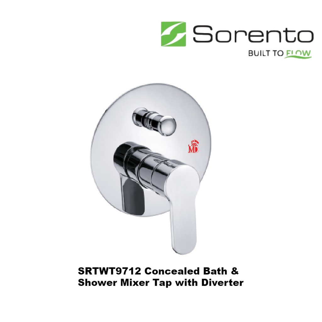 SORENTO SRTWT 9712 Bathroom Concealed Bath & Shower Mixer Tap With