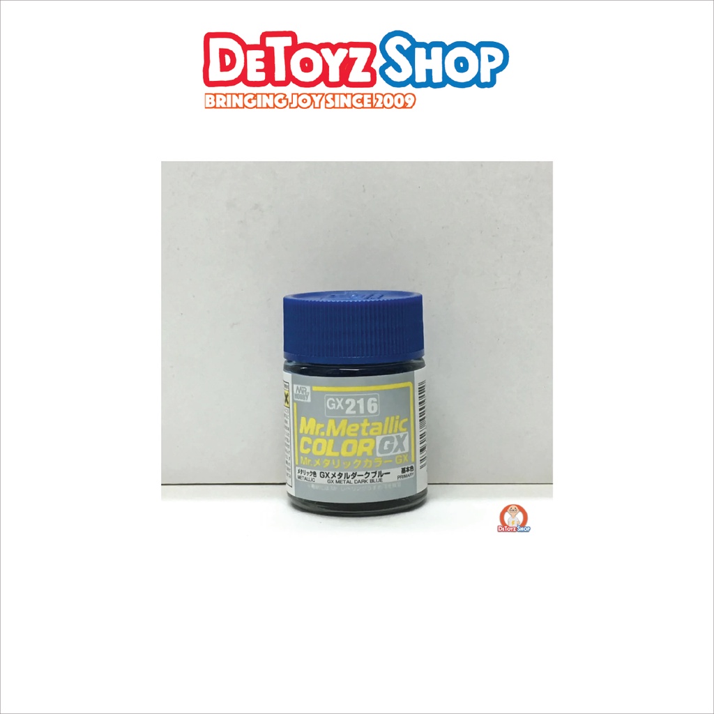 [Mr Hobby] Mr Metallic Color GX-216 GX Metal Dark Blue (18ml) | Shopee ...
