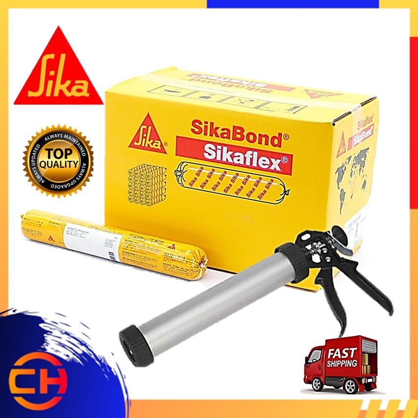 Sika Sikaflex Construction Pu Silicone And Caulking Gun Shopee Malaysia