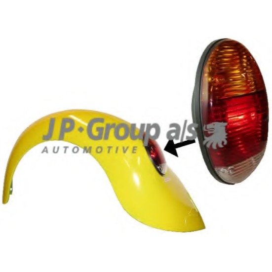 VW Rear Tail Light Tail Lamp L/R Complete Set | Shopee Malaysia