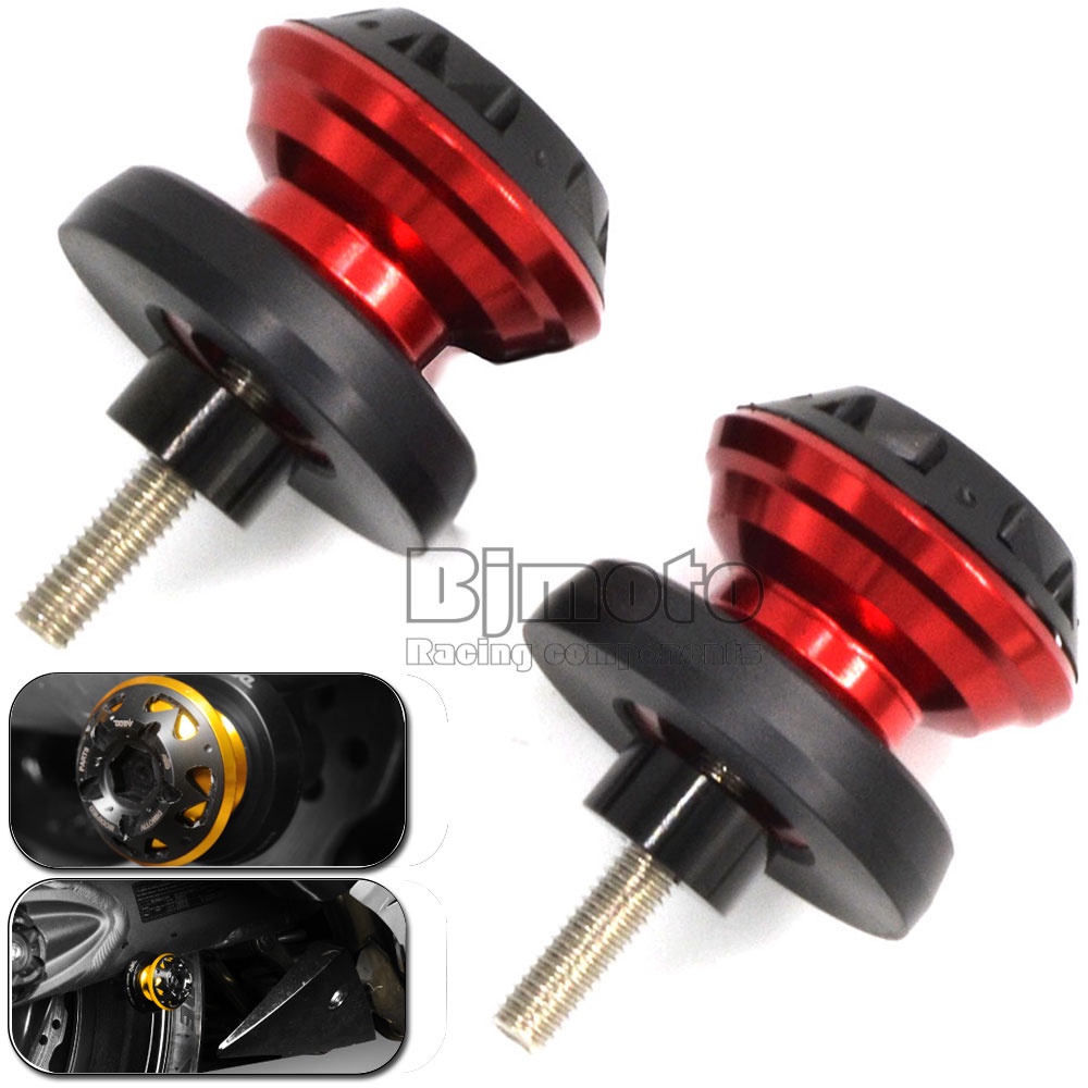 6MM M6 M8 10MM Swingarm Motorcycle Spool Sliders Swing Arm Stand ...