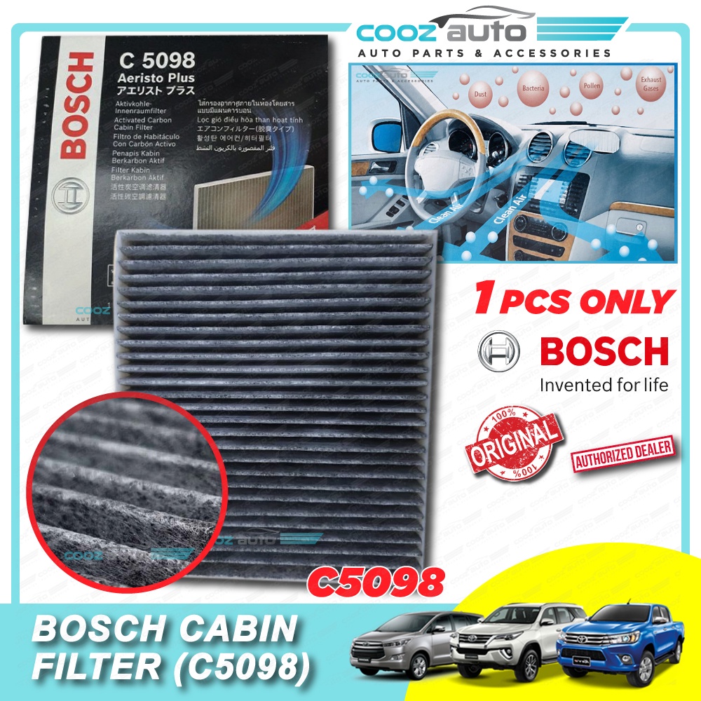 BOSCH Activated Carbon Cabin Air Filter For Porsche 911 Boxster Cayman 1996 (Part # 1 987 432 407) - View #5