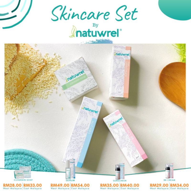 🔥NATUWREL🔥Skincare Set (READY STOCK) | Shopee Malaysia