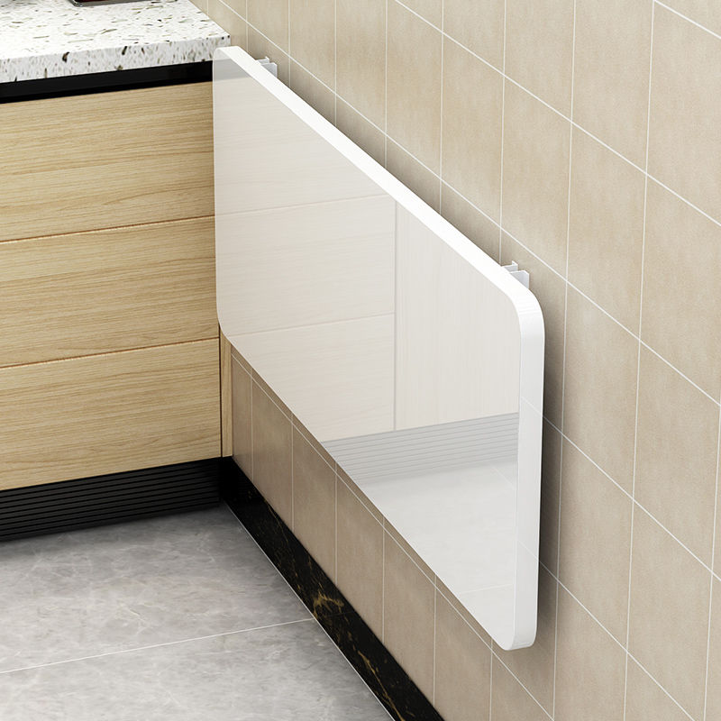 Wall-mounted folding table table household wall tables connected to the ...