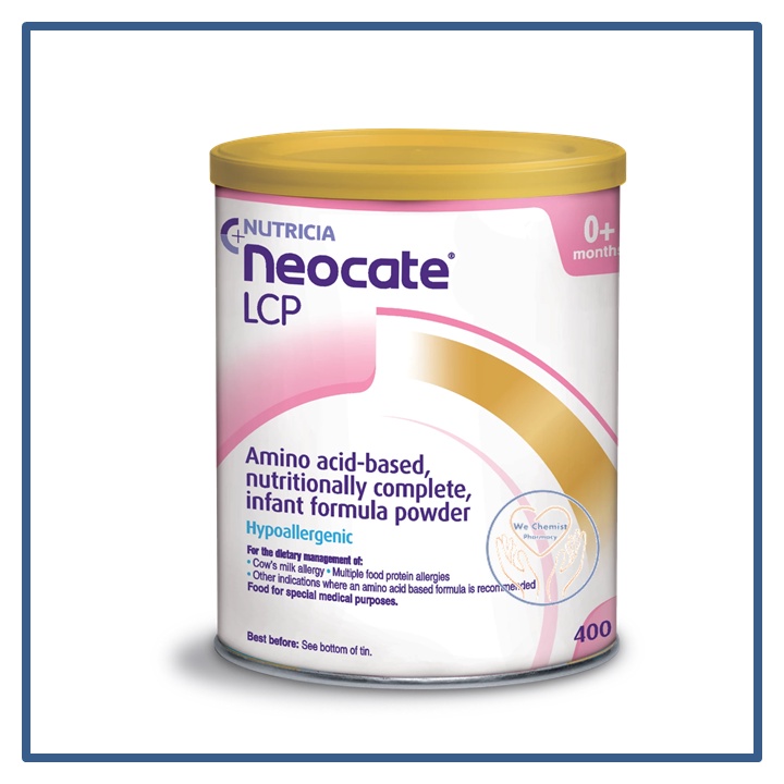 Nutricia Neocate LCP infant formula powder 400g (0-12months) | Shopee ...