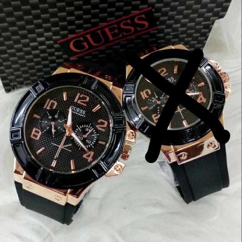 Guess watch set deals for couple