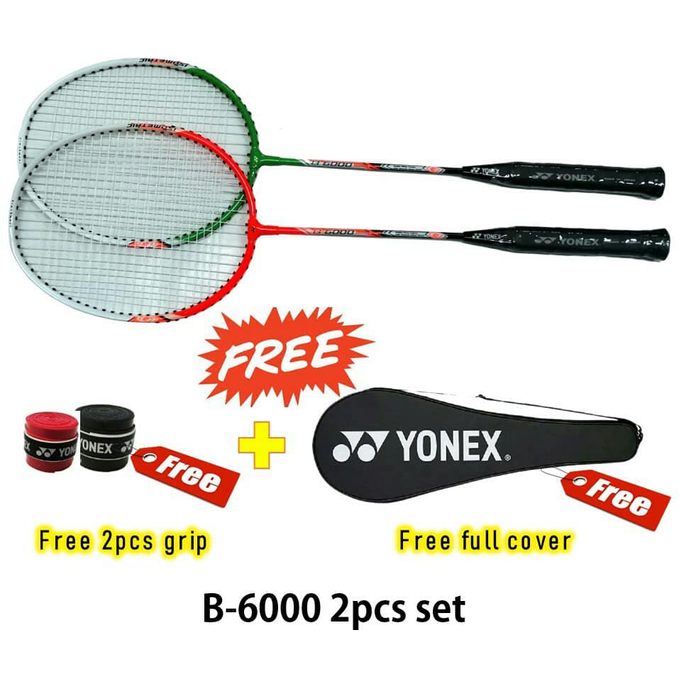 Dutta Sports Rubber Aluminium Badminton Racket Set, 90 Gm