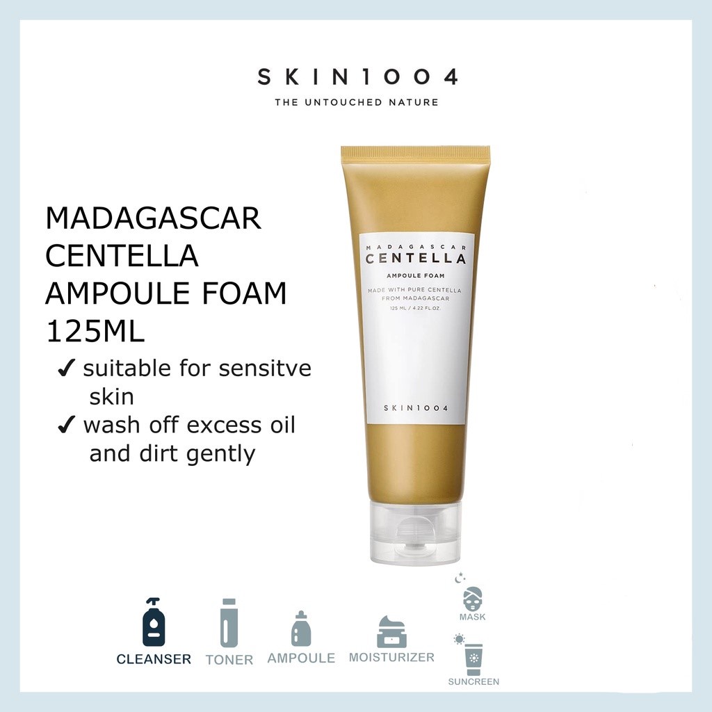 SKIN1004 MADAGASCAR CENTELLA AMPOULE FOAM 125ml Shopee Malaysia