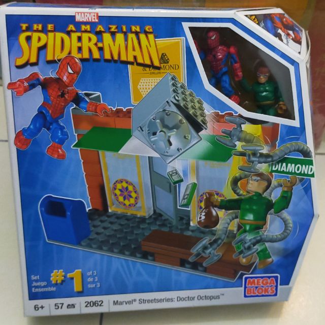 Mega bloks deals spiderman sets