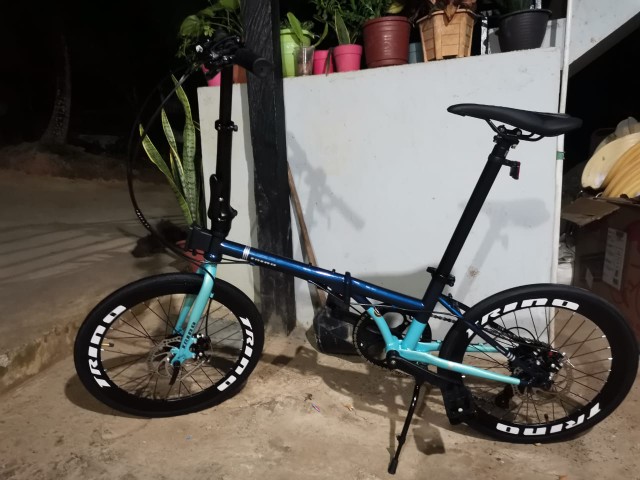 trino racer folding bike