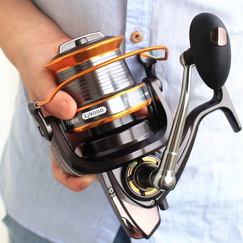 Saltwater 8000 9000 Spinning Reel Surf Fishing Heavy Duty Long Casting  Ultra High Capacity Offshore 12+1 BB