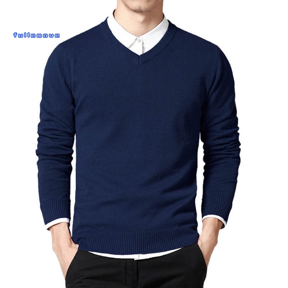 V neck sweater business casual sales